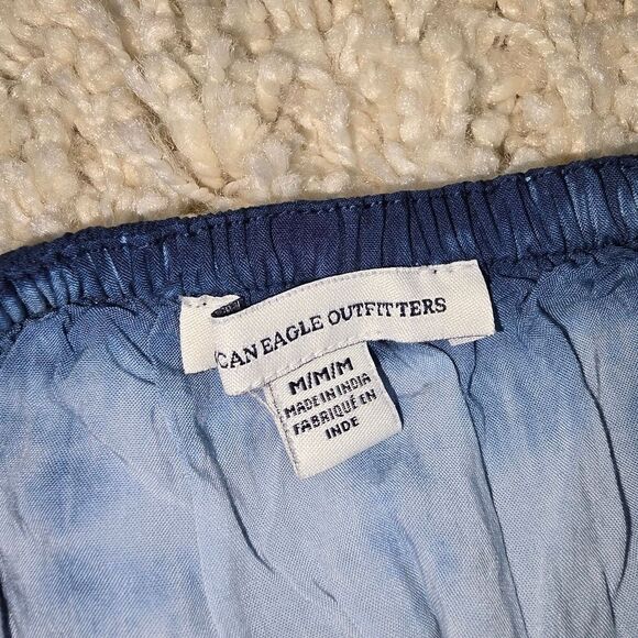 AMERICAN EAGLE Strapless Tie-Dye Romper - Picture 2 of 2